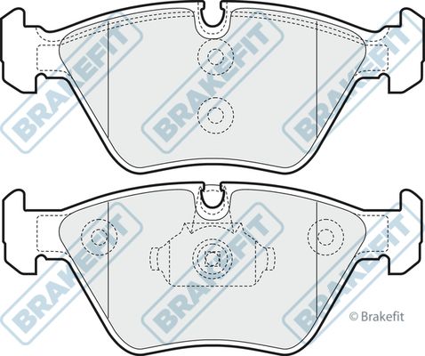 APEC BRAKING Bremžu uzliku kompl., Disku bremzes PD3200